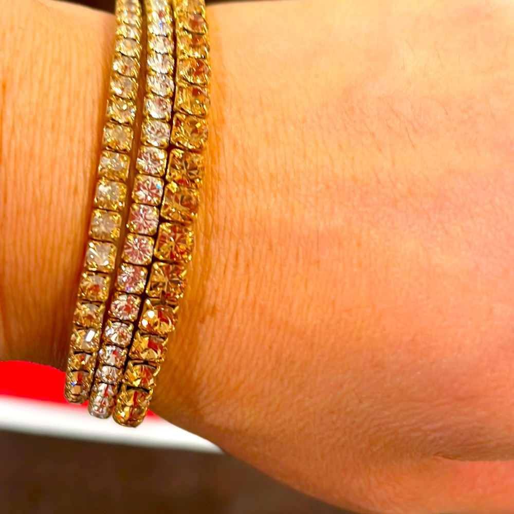 Swarovski band type bracelet